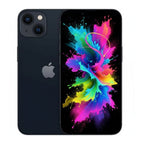 Pre-owned refurbished iPhone 13 128GB 5G – rear and side visible, metal frame shown