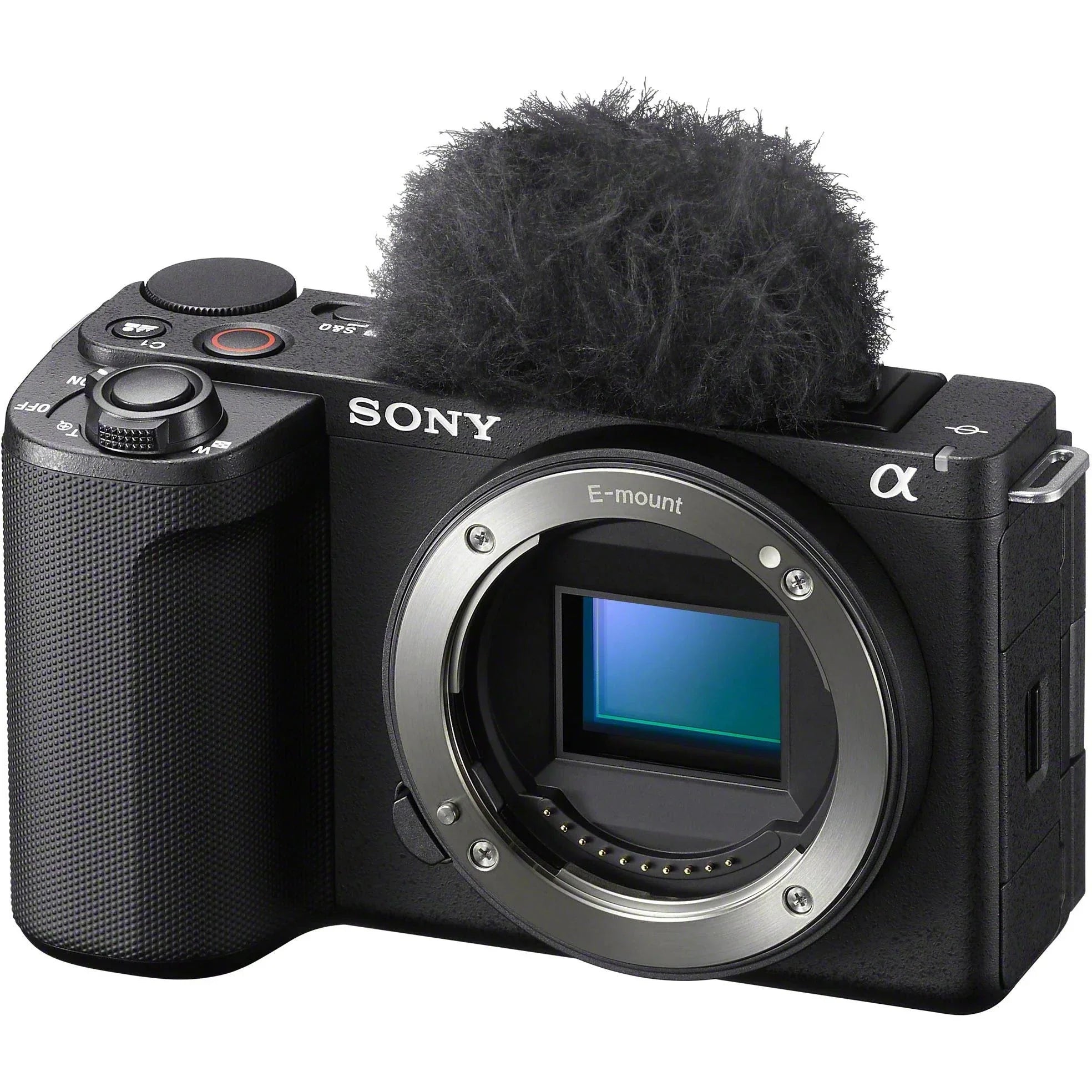 Sony ZV-E10 Mirrorless Camera with 16-50mm Lens (ILCZV-E10L) – 24.2MP APS-C, 4K Video, Black SONY