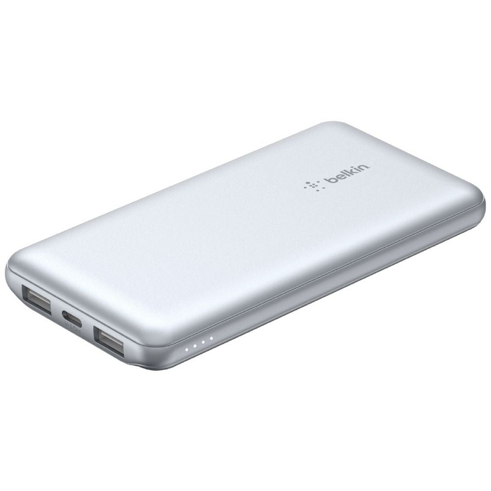 Belkin BoostCharge Power Bank 10K - 15W USB-C + Dual USB-A - Light Blue (AU Version)
