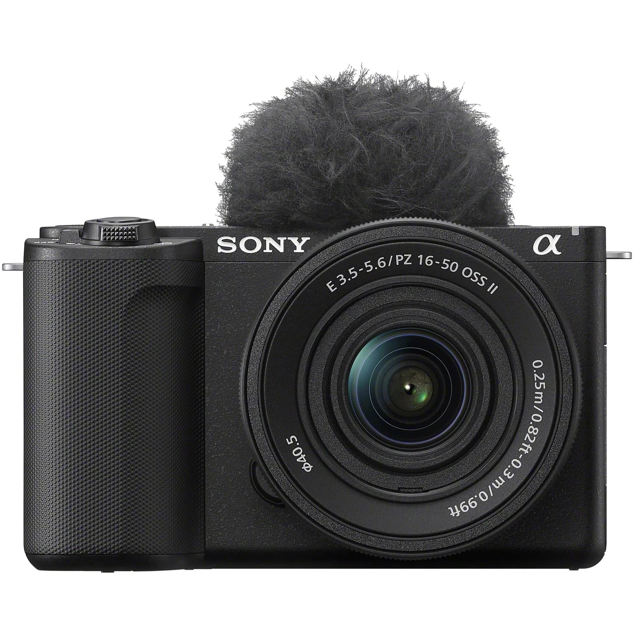 Sony ZV-E10 Mirrorless Camera with 16-50mm Lens (ILCZV-E10L) – 24.2MP APS-C, 4K Video, Black SONY