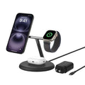 Belkin Boost Charge Pro 3-in-1 Magnetic Wireless Charging Stand with Qi2 15W – Black