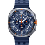 Smartwatch Samsung Watch Ultra 47mm LTE 47mm in Titanium Blue color variant.