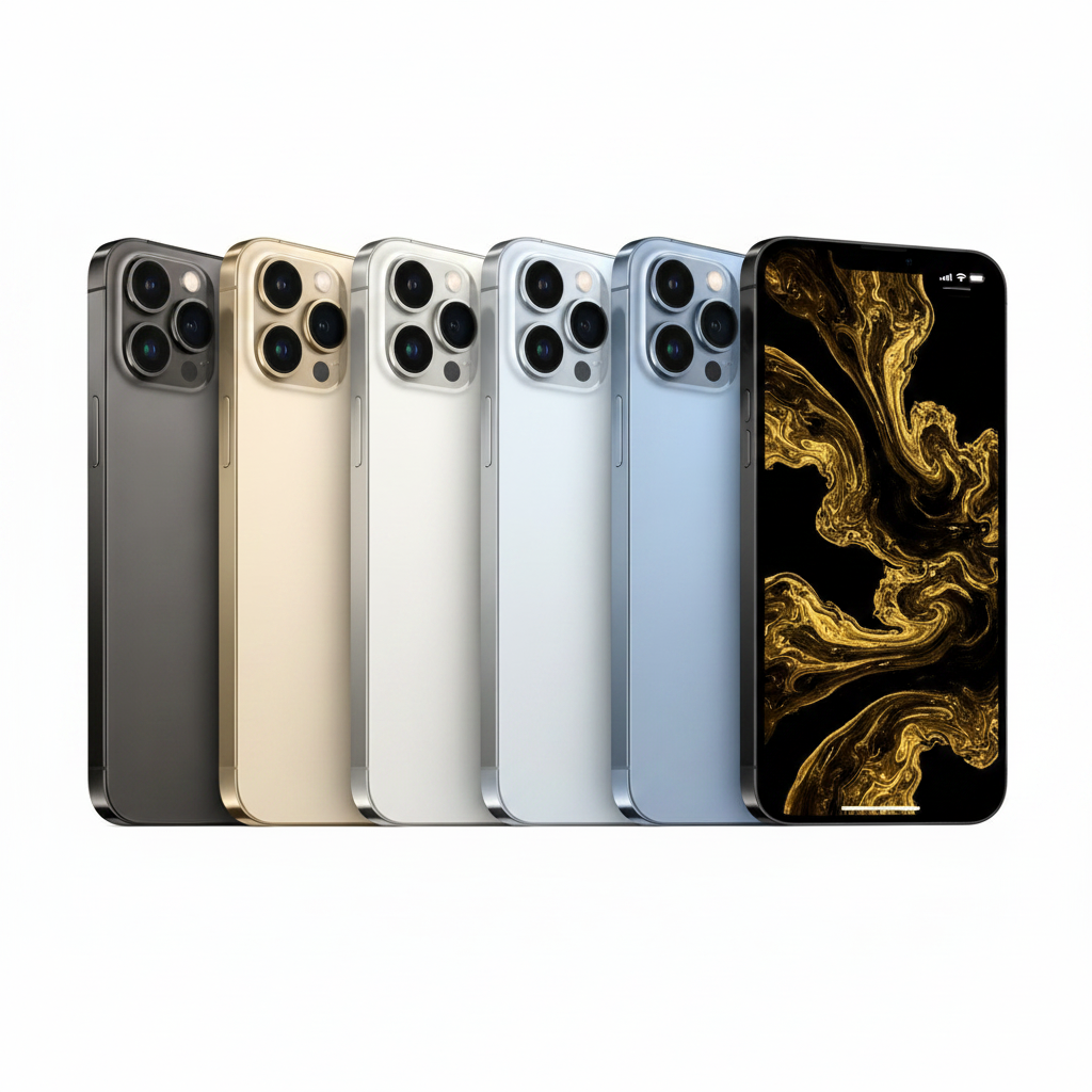 Apple iPhone 13 Pro – 128GB / 256GB / 512GB / 1TB – Graphite, Gold, Silver, Sierra Blue, Alpine Green - Acceptable - Refurbished Apple