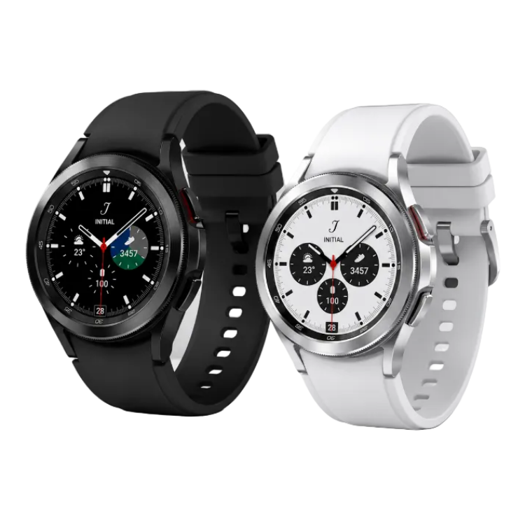 Galaxy Watch4 Classic Bluetooth - 42mm & 46mm - Black & Silver - Smartwatch - Good - Refurbished Samsung