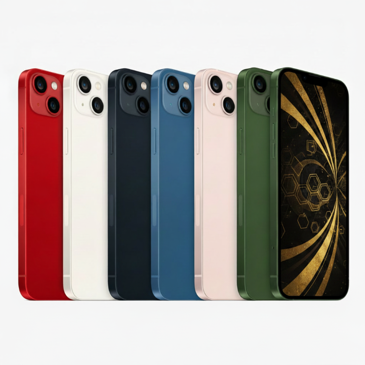 Apple iPhone 13 - 128GB, 256GB, 512GB - Pink / Midnight / Starlight / Green / Blue / Red 100% battery - Pristine - Refurbished Apple