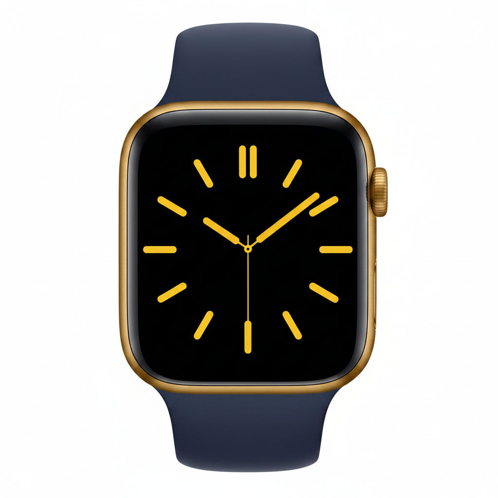 Apple Watch Series 6 44mm Blue Aluminium Case Denim Sport Band GPS Smartwatch (Copy) Apple