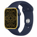 Apple Watch Series 6 44MM GPS + Cellular - Blue Aluminium Case Denim Sport Band with 100% battery - Pristine - Refurbished
