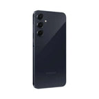Top/front view of Galaxy A55 5G Navy showing full front panel and edges
