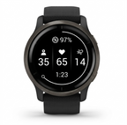 Garmin Venu 2 GPS Smartwatch 45mm - Granite Blue, Black - Acceptable - Refurbished Garmin