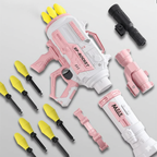 Electronic Toy Gun with Realistic Sound and Light Effects - Soft Bullet Bazooka Rocket Launcher