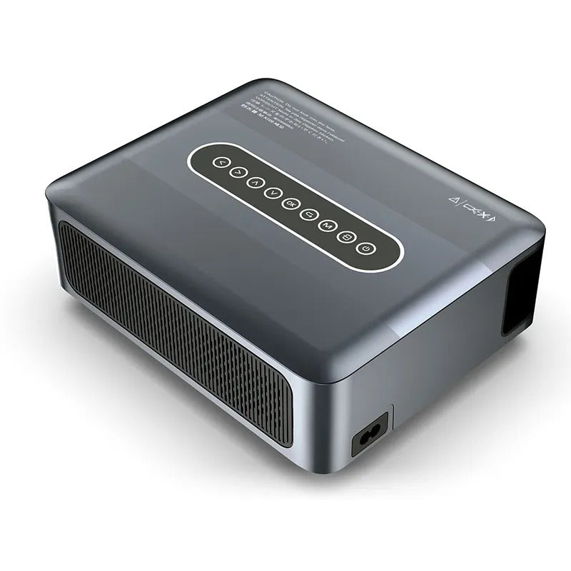 Xnano X1 Projector with Ultra HD 8K Video Decode HDR 10+ AI intelligence android 9.O - Grey