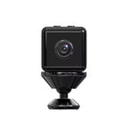Mini X9 4K with 1080P Night Vision N1 Wireless Camera - Black