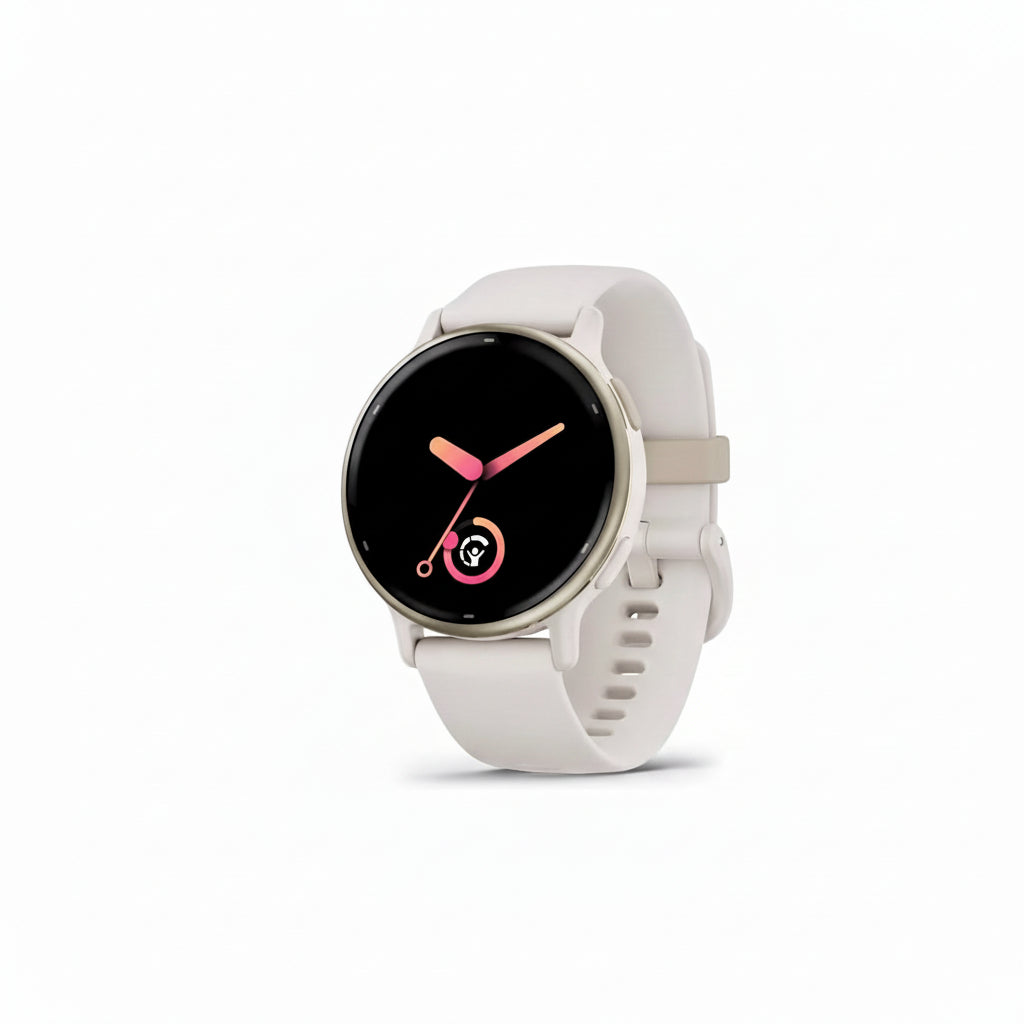 Garmin Vivoactive 5 Smart Watch - Cream Gold with Ivory case - Pristine - Refurbished
