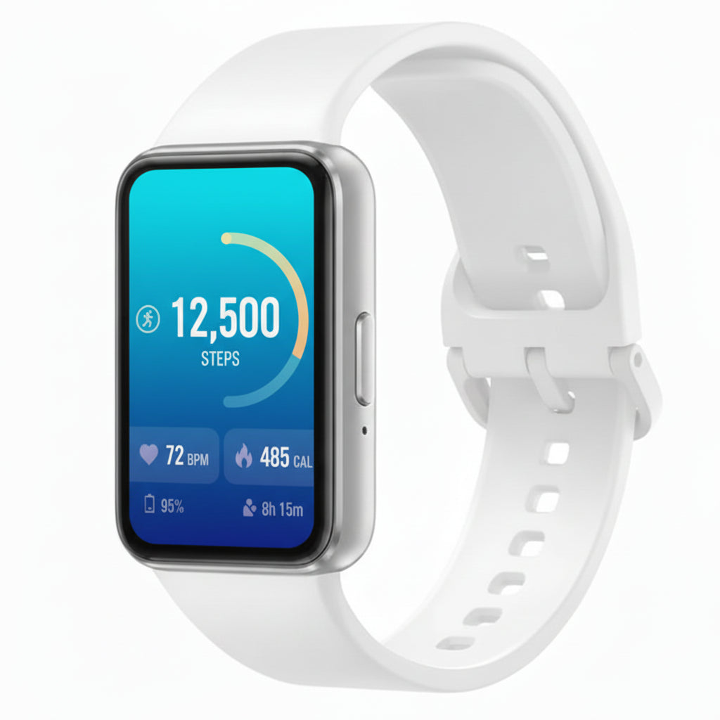 Samsung Galaxy Fit3 Smart Fitness Band - Silver - Pristine Refurbished