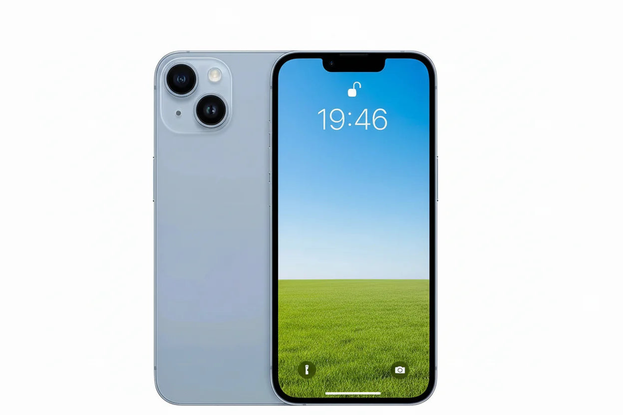 Apple iPhone 14 - 128GB / 256GB / 512GB - Midnight, Starlight, (PRODUCT)RED, Blue, Purple, Yellow With 100% battery - Pristine - Refurbished Apple