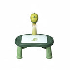 Dinosaur projector table displayed side/front highlighting board and base