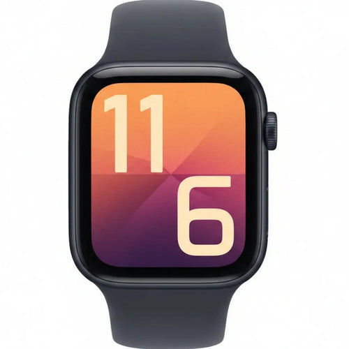 Apple Watch SE (3rd Gen) 44mm Midnight Aluminium Case Midnight Sport Band (M/L) GPS + Cellular 64GB with 80% battery – Pristine Refurbished (Copy) APPLE