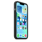 iPhone 13 Mini Silicone Case MagSafe Midnight 