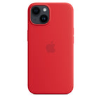 Sprout iPhone 14 Silicone Case with MagSafe RED