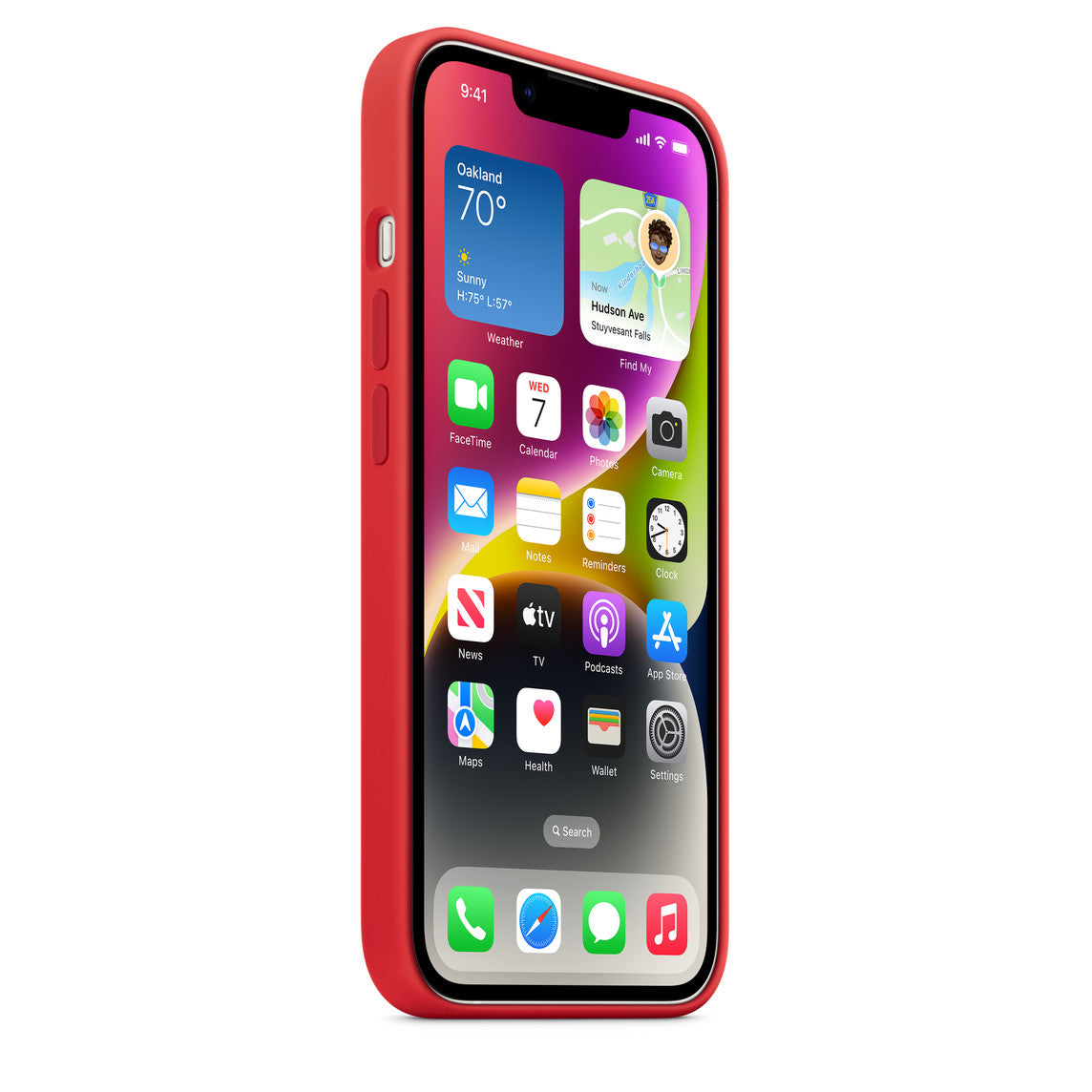 Sprout Iphone 14 pro Max MagSafe Silicone Red