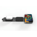 Mophie Snap wireless travel charging kit showing charger and accessories