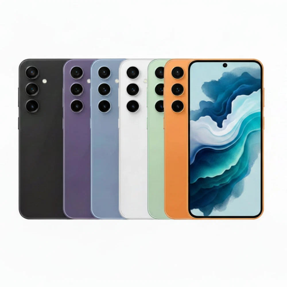 Samsung Galaxy S23 FE Smartphone - 128GB, 256GB - Graphite, Tangerine, Mint, Purple, Cream, Indigo - Excellent - Refurbished