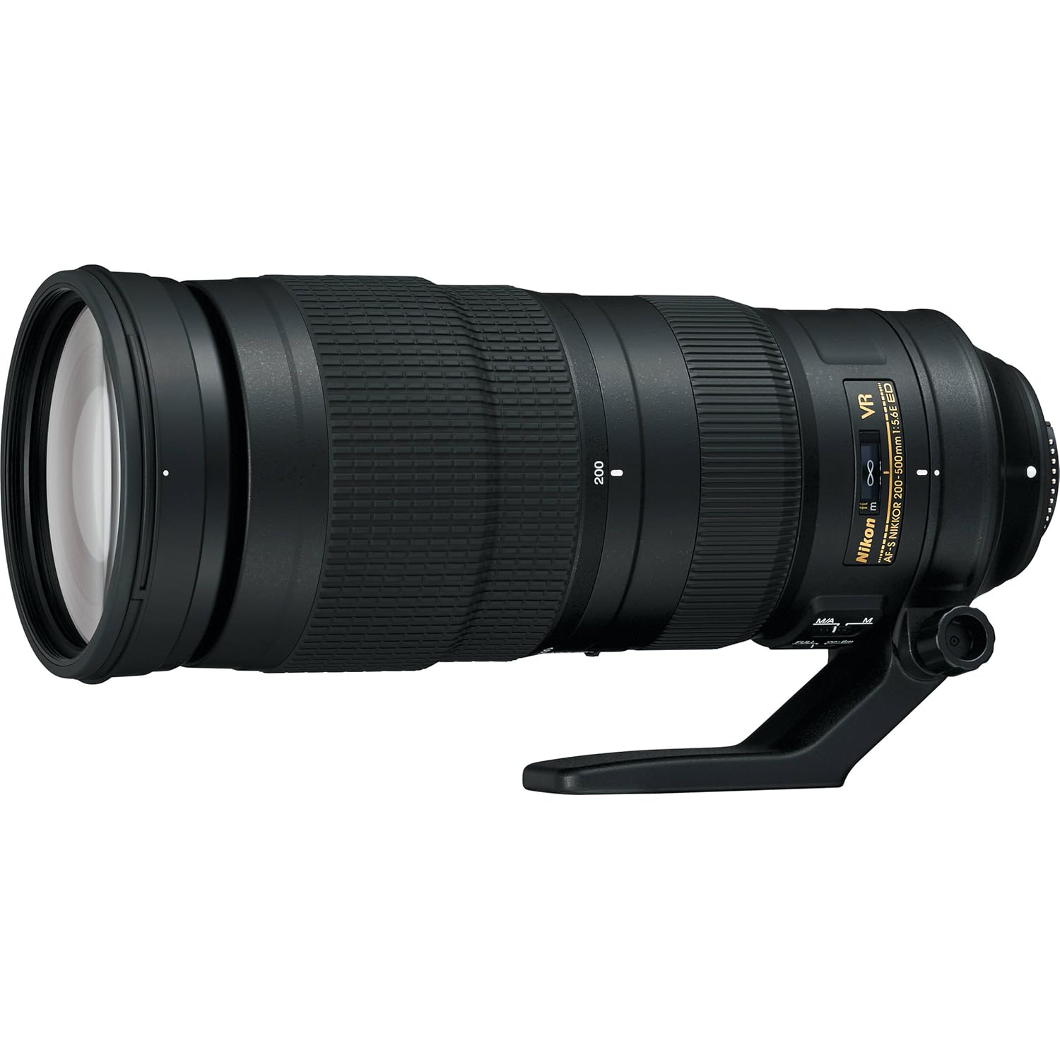 Nikon AF-S 200-500mm f/5.6E ED VR Super - Telephoto Zoom Lens for FX & DX DSLR Cameras Nikon