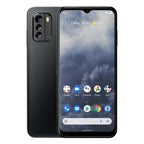 Top/front view of Nokia G60 5G Black showing full body