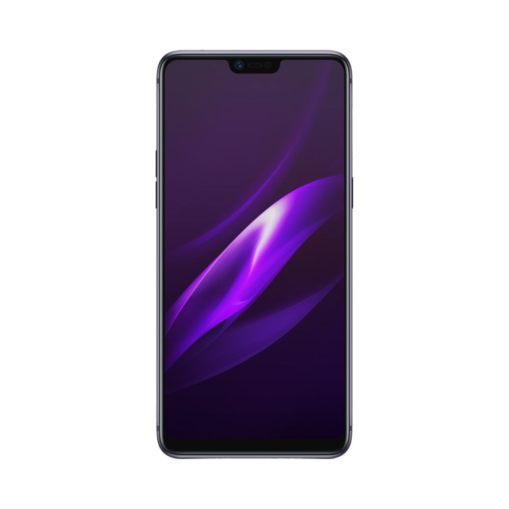 OPPO R15 Pro purple phone front facing