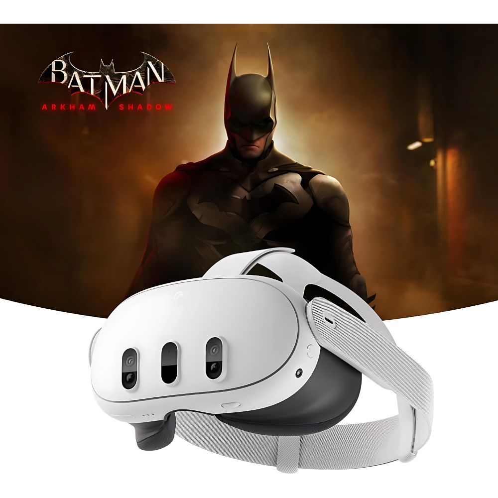 Meta Quest 3 512GB - Breakthrough Mixed Reality Headset with Batman: Arkham Shadow