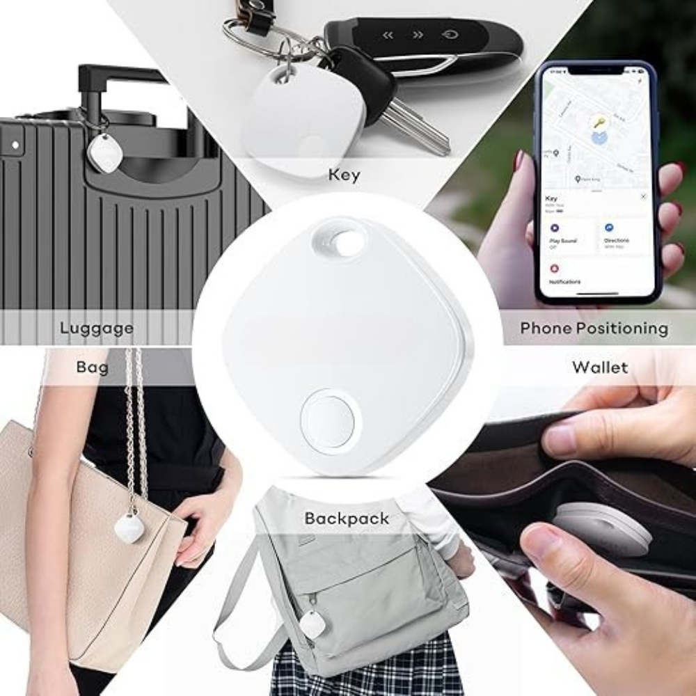 Tristar Air Tag Bluetooth Item Finder - White