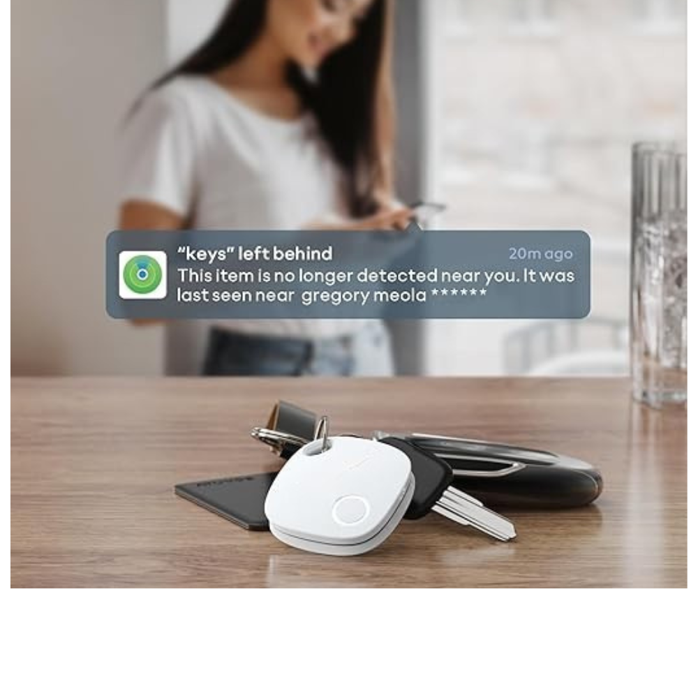Tristar Air Tag Bluetooth Item Finder - White
