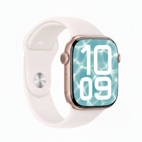 Apple watch Series 10 42MM GPS + Cellular - Aluminum Case  Rose Gold - Light Blush Sport Band