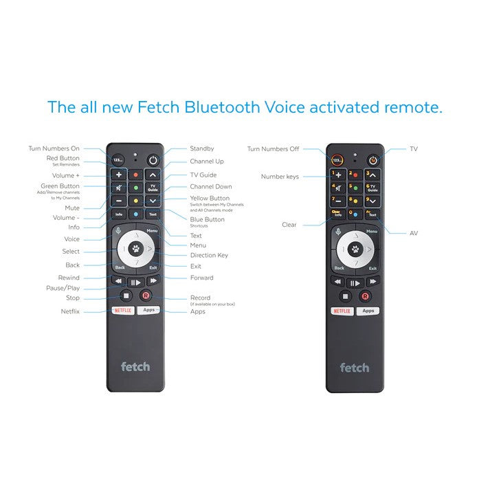 The Fetch Bluetooth Voice Remote (Box Damage)
