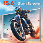 Trion 15.6-inch 360° trifold portable monitor 1080P IPS FHD Laptop Screen Extender - Grey (AU Version) Trion