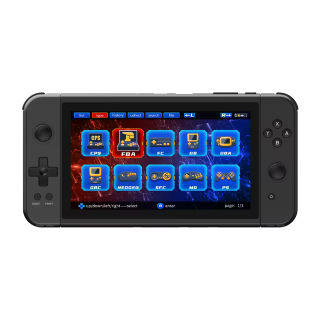 X70 Handheld Game Console – 7-Inch HD Screen, Retro Games, Supports Two-Player Mode, Perfect Children’s Gift