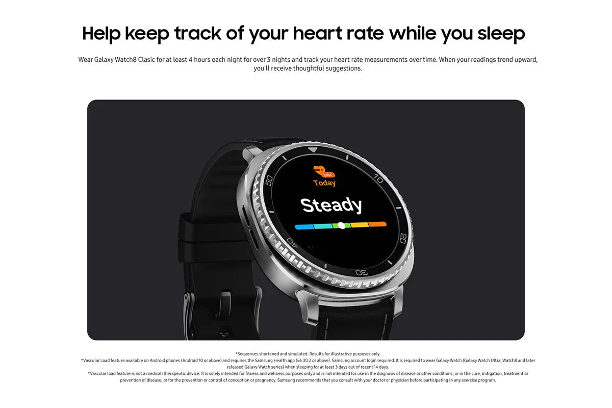 Samsung Galaxy Watch8 Classic 46mm Bluetooth - Black Samsung