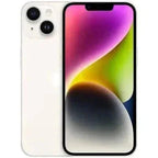 Apple iPhone 14 - 128GB / 256GB / 512GB - Midnight, Starlight, (PRODUCT)RED, Blue, Purple, Yellow With 100% battery - Pristine - Refurbished Apple