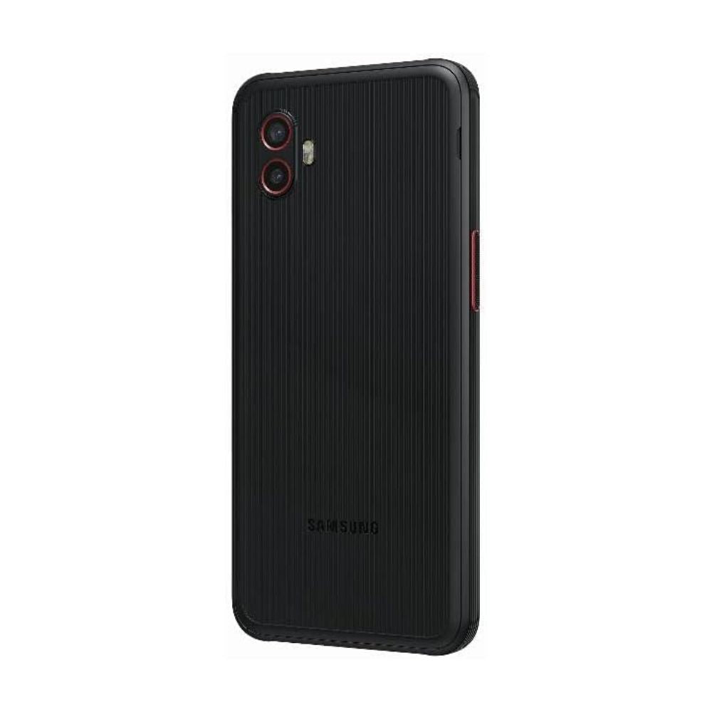 Samsung Galaxy Xcover 6 Pro black phone close-up