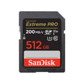SanDisk Extreme PRO 512GB SDXC UHS-I Memory Card 200MB/s 4K UHD V30