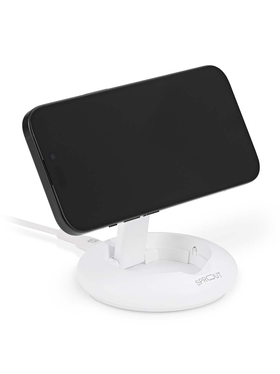 Sprout Qi2 Foldable Wireless Charger – Fast MagSafe Charging Stand- Open Never Used - (AU Version) Sprout