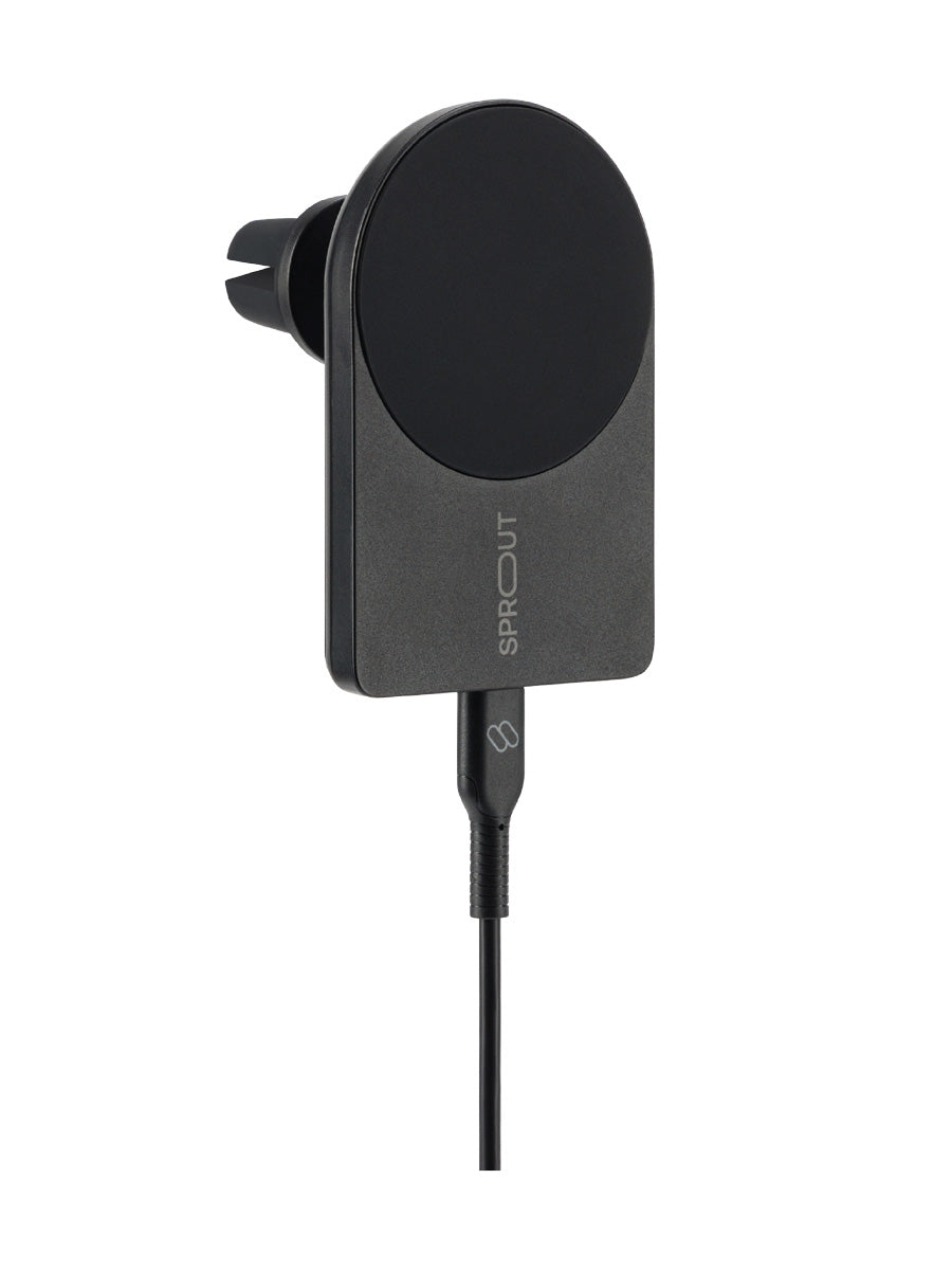 Sprout Qi2 Magnetic Wireless Car Charger Black - Open Never Used - (AU Version)