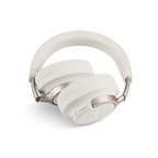 White Sprout Harmonic 4 headphones shown angled to highlight earcups and padding