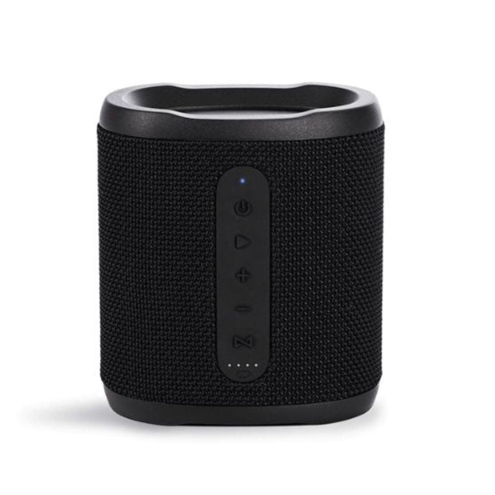 Sprout Soundwave Lite speaker on white background, full body visible