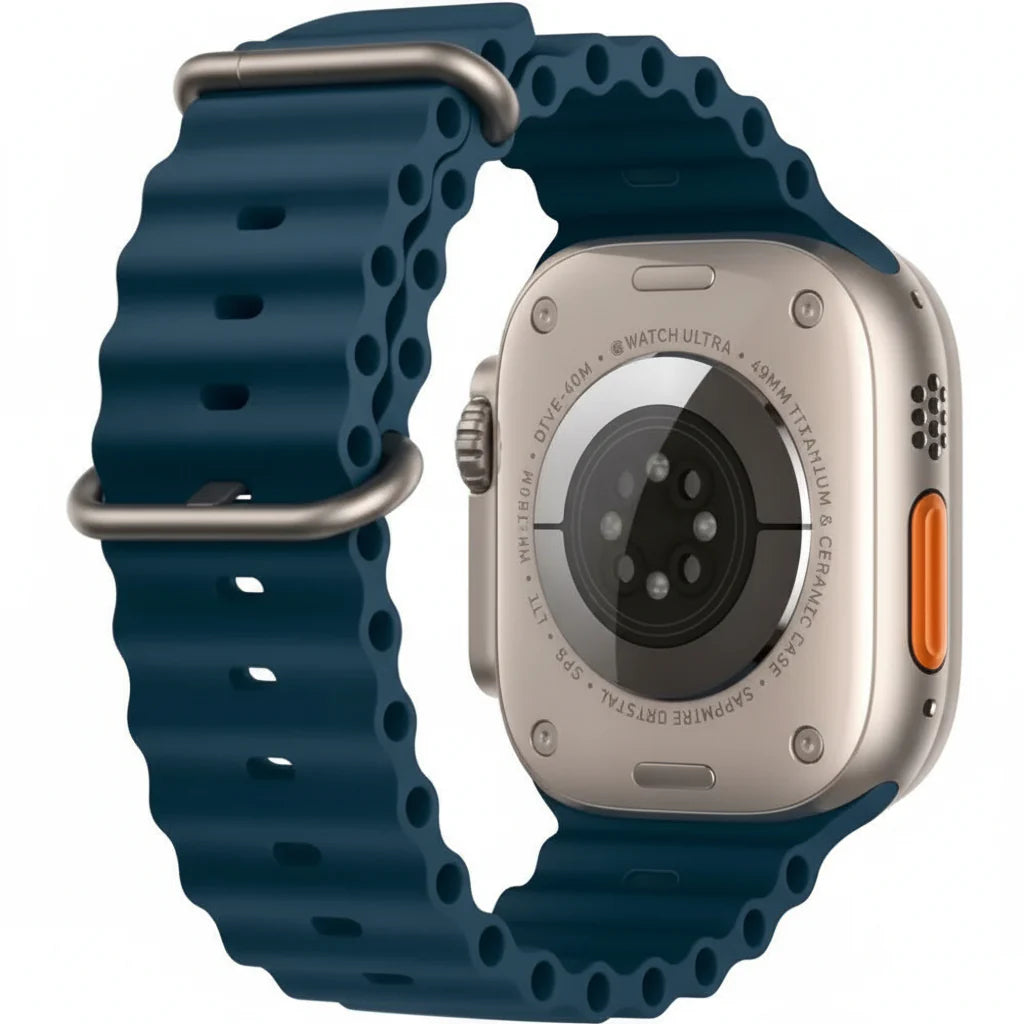 Apple Watch Ultra 2 49MM GPS + Cellular - Titanium Case Ocean Band Blue