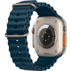 Apple Watch Ultra 2 49MM GPS + Cellular - Titanium Case Ocean Band Blue - Pristine - Refurbished Apple