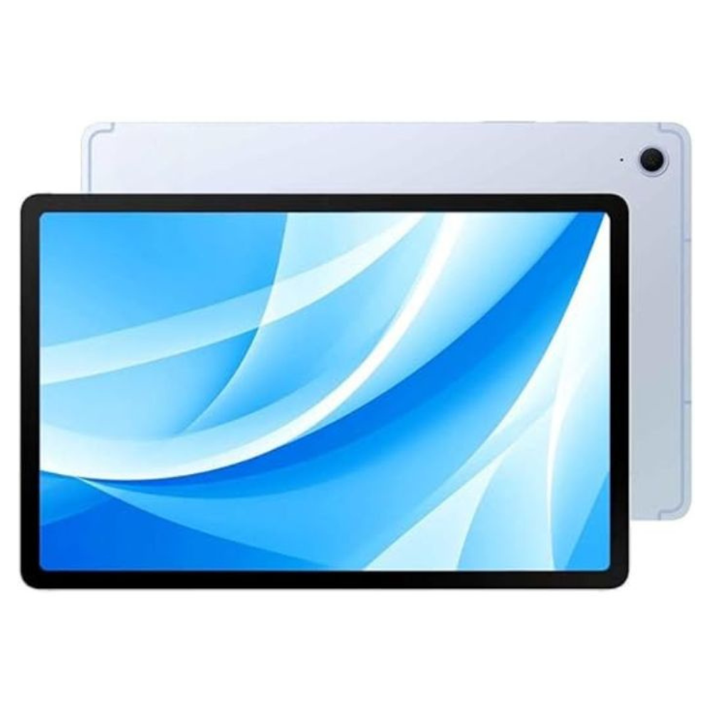 Samsung Galaxy Tab S10 FE in blue, tablet front view