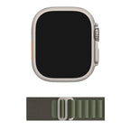 Apple Watch Ultra 49mm Titanium Case GPS + Cellular with Green Alpine Loop - Refurbished (Grade-A)