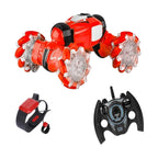 RC car shown side-angle with LED headlights and wheel details