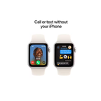 Apple Watch SE GPS 40mm Gold Aluminium Case With Starlight Sport Band - Refurbished Grade C